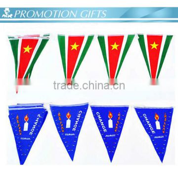 2016 new pennant,string flags for wholesale