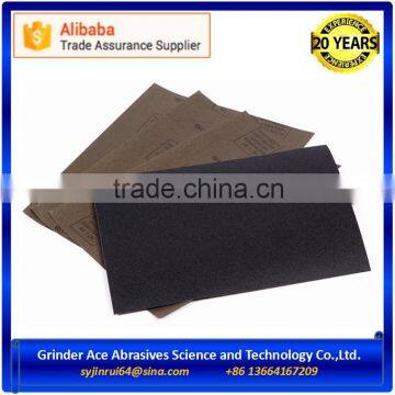 9x11 Silicon Carbide Waterproof 40 Grit Sandpaper