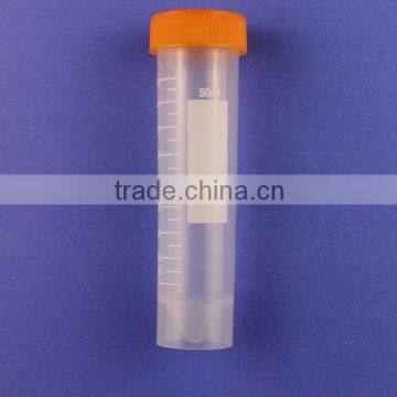 high quality 50ml flat bottom centrifuge tube with screw cap