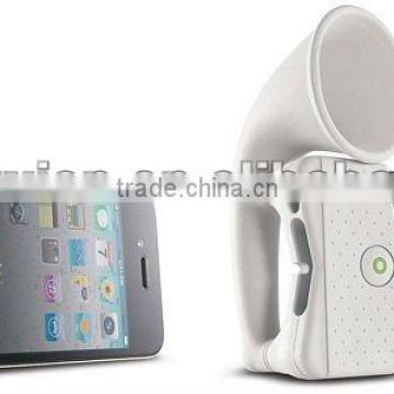 fashion promotion gift horn stand amplifier speaker for apple iphone 4