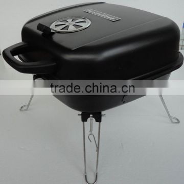 Portable charcoal bbq grill