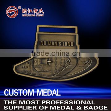 cheap antique gold custom znic alloy award medals