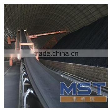 Transporting Coal Stainless Steel Cord Flat Conveyor Belt