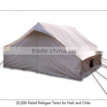 20,000 Canopy Shelter Tent for Haiti and Chile