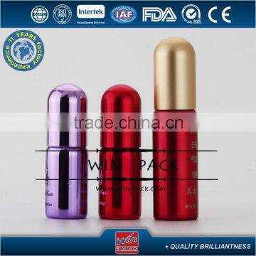 2ml 3ml 5ml red roll-on bottle with Aluminum cap