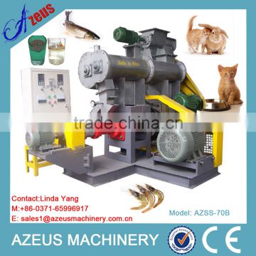 CE SGS Certification and New Condition slow sinking fish feed pellet machine