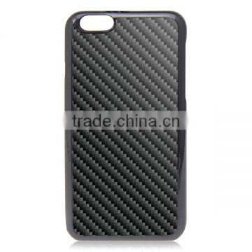 100% Carbon Fiber Mobile Phone Shell , PC Genuine Carbon Fiber Case For iPhone 6 6S