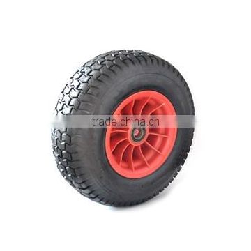 16x6.50-8 pneumatic wheel with plastic wheel