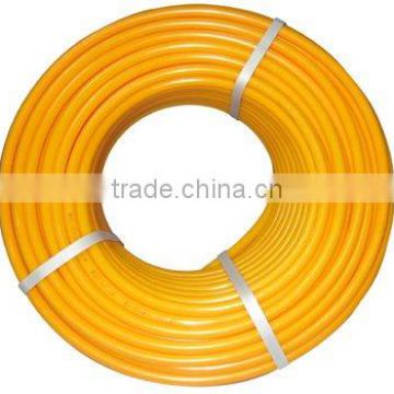 corrosion resistance pe industry hose orange pipe 6mm*4mm 200m used for industry for pe tube