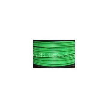 Light Green 3mm ABS Filament 1.75mm 3.0mm For 3D Printer , Durable