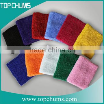 OEM Promotion emroidery Cotton towel terry textile wristband