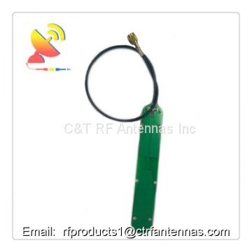 Custom rf antenna 5DBI GSM GPRS 2G 3G 4G LTE built-in PCB antenna w/cable and connector