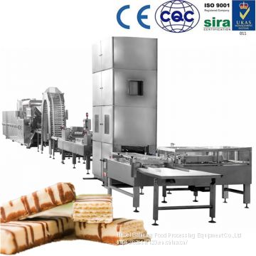Saiheng Wafer Biscuit Making Machine Wafer Biscuit Production Line in stock