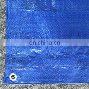 high quality pe laminated tarpaulin fabric rubber tarps with metal grommets