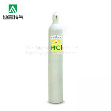 Colorless High purity 99.9% Hydrogen chloride gas HCL gas