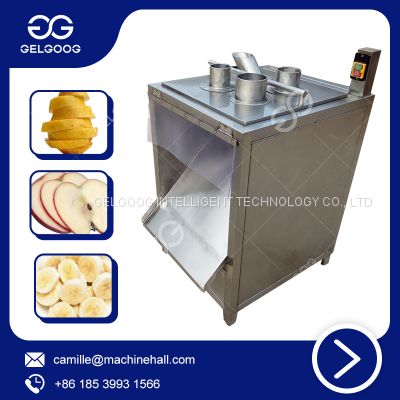 Automatic Vegetable Cutter Machine Electric Potato Chips Slicer