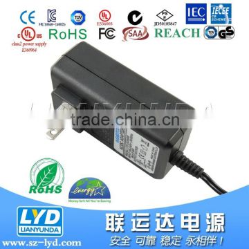 plug-in power supply 5V 8A with UL certification for cctv cameras