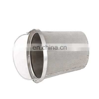 stainless steel wire mesh cylinder filter screen