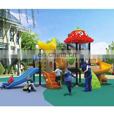 Fruit theme strawberry new design children play outdoor commercial playground