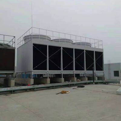 Industrial Pvc Fill Closed Water Dry Cooler System 19mm Fluted