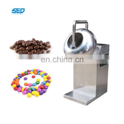 Long Service Life Easy Operation Snack Caramelized Nuts Coating Machine