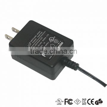 UL/CE/FCC/ROHS approval 15w dc plug 12v 15v power adapter for router