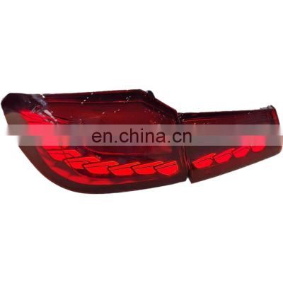 high quality dragon scale OLED taillamp taillight rear lamp rear light for BMW 5 series G30 G38 tail lamp tail light 2018-2020