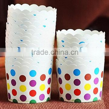 colorful Supermarket bulk paper muffin cup