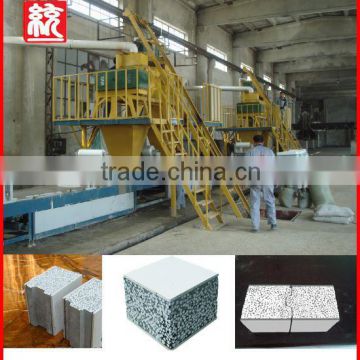 The latest magnesium oxide building board production machine