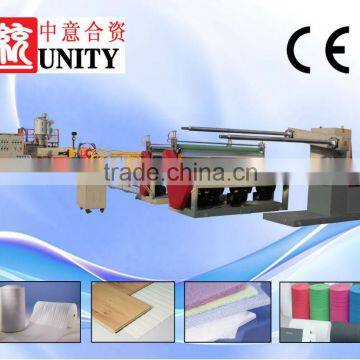 CE APPROVED EPE Foam Sheet Extrusion Line for air bubble pad