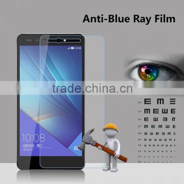 Anti blue light screen film guard anti broken screen cover for Huawei honor 7