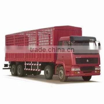 Right hand drive HOWO 8x4 cargo truck