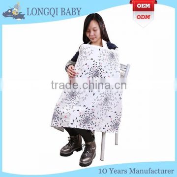 NC-MS-009 high quality 100% cotton infant breastfeeding cover