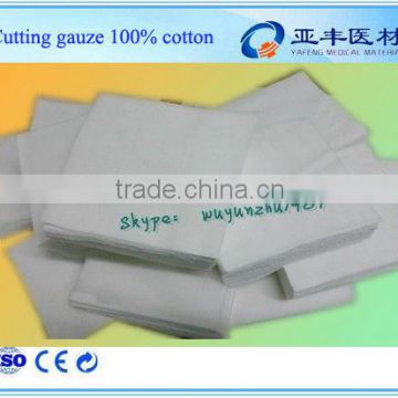 450g 100% cotton surgical cutting gauze