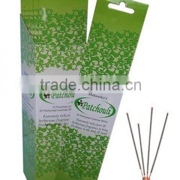Patchouli incense sticks supplier