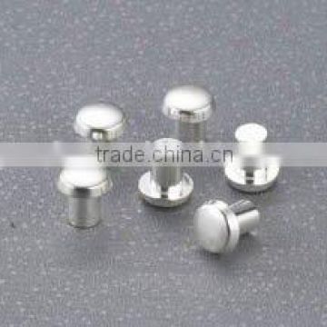 Silver electrical contact for contactor