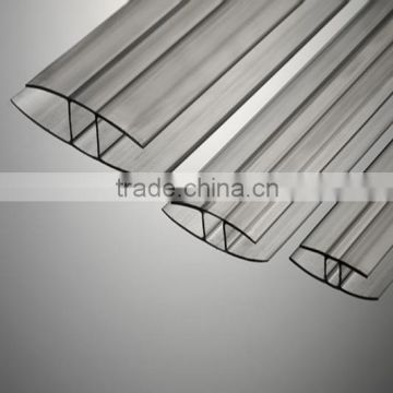 XINHAI Polycarbonate sheet accessory and the profile for pc plastic sheet
