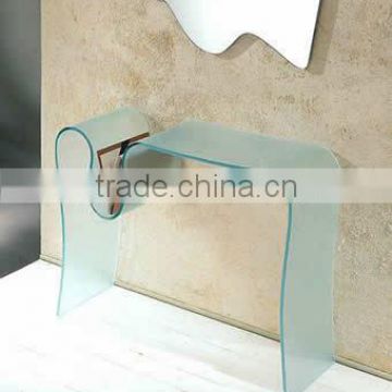 promotional hot bending glass table