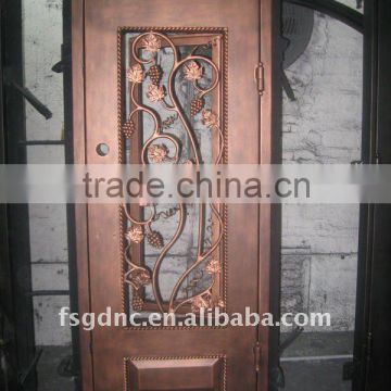 Wrought Iron Wine Door