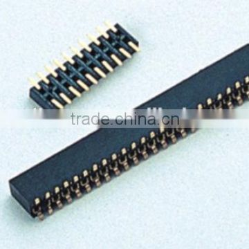 0.80*1.2mm Pitch Female Header Dual Row S.M.T Type