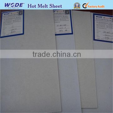 Environmental protection hot melt glue sheets