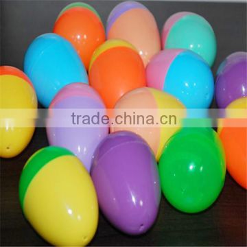 Big Size Plastic Capsule Egg Shape For Toy Packing 70mm