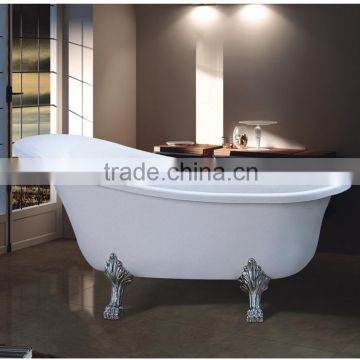 K-501 made in china Chinese Promotion CE CUPC Modern Oval Soaking Shower Spa Bath Tub, Freestanding Acrylic Bathtub With Legs                        
                                                Quality Choice