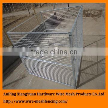 Cheap Hot dipped galvanized/PVC coated dog kennel/dog cage panel