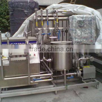 Milk pasteurizer and homogenizer