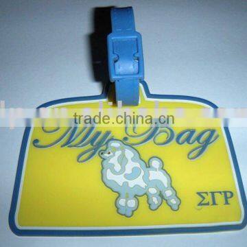 custom tag pvc luggage tag baggage tag