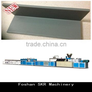 SKR machinery PVC production line plastic profile extrusion for inside/outside corner