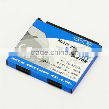 external mobile phone battery for LGIP-470R rechargeable battery