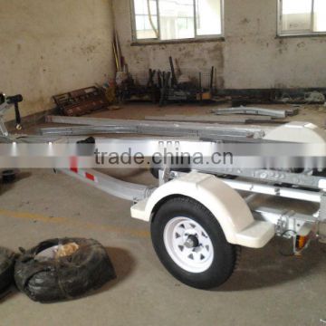 15ft Aluminum wobbly poly bunks Boat Trailer for sale