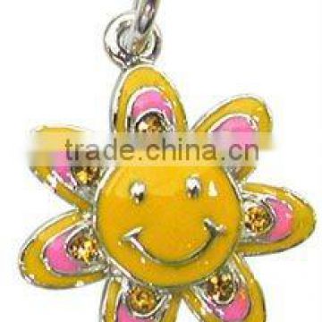 wholesale metal sun shape charm/ pendant,various designs,passed SGS factory audit